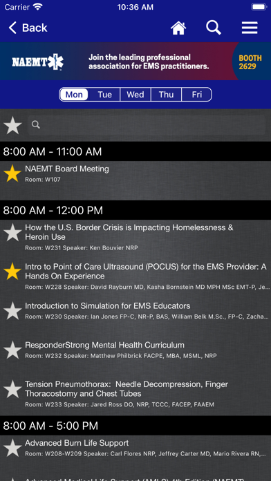HMP Conferences screenshot 1