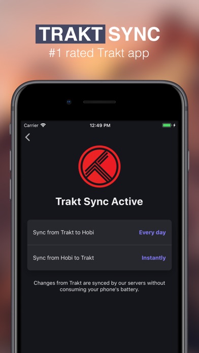 Hobi: TV Shows Tracker & Trakt screenshot 2