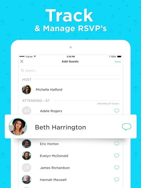 Hobnob Invitation Maker screenshot 8