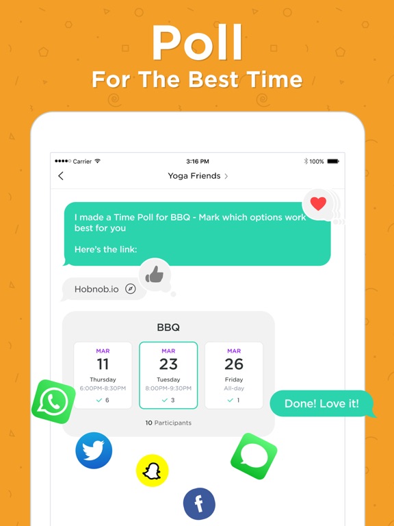 Hobnob Invitation Maker screenshot 7