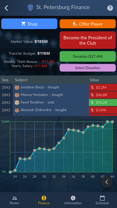 Hockey Agent screenshot 2