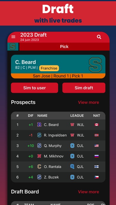 Hockey Legacy Manager 23 screenshot 2