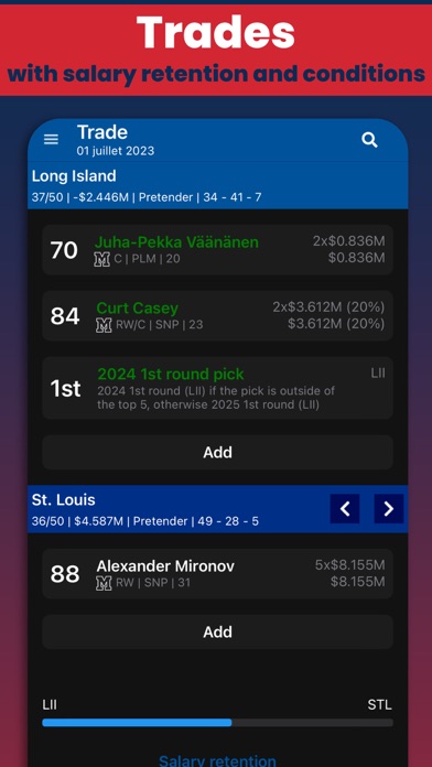 Hockey Legacy Manager 23 screenshot 1