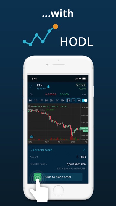 HODL Real-Time Crypto Tracker screenshot 1
