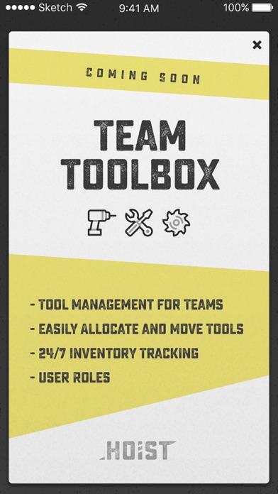 Hoist - Tool Management screenshot 1