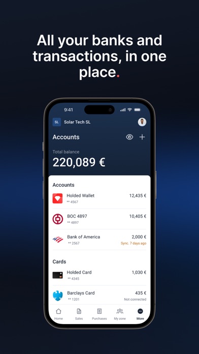 Holded invoicing and much more screenshot 2