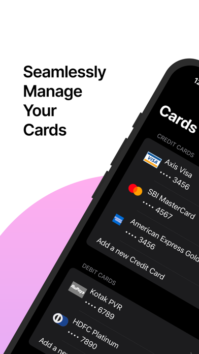 Holder: A Secure Card Vault screenshot 3