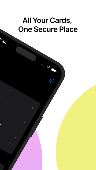 Holder: A Secure Card Vault screenshot 2