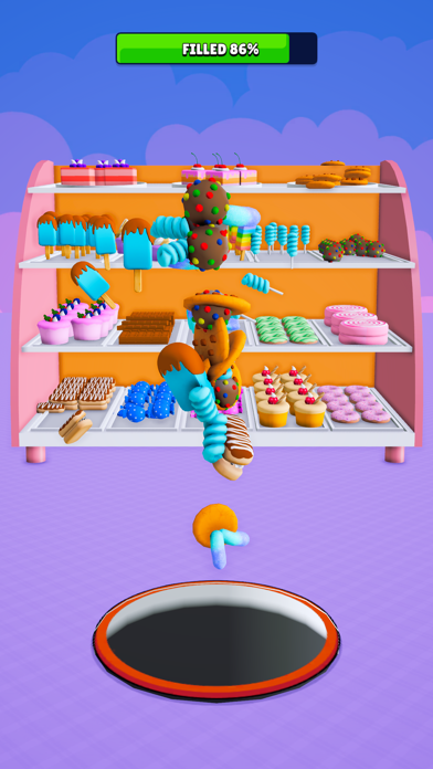 Hole and Fill: Food Hoarding! screenshot 3