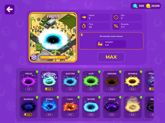Holein. hole io blackhole game screenshot 5