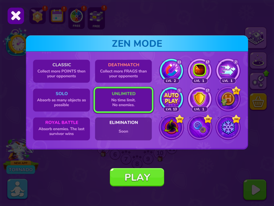 Holein. hole io blackhole game screenshot 3