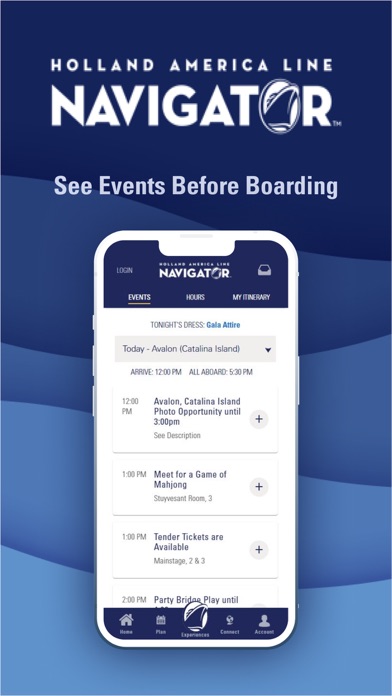 Holland America Line Navigator screenshot 4
