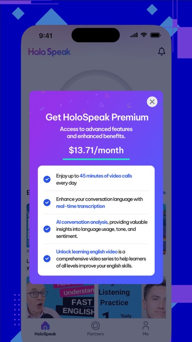 Holo Speak - Language Exchange screenshot 4