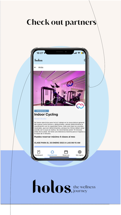 Holos, your wellness journey screenshot 2