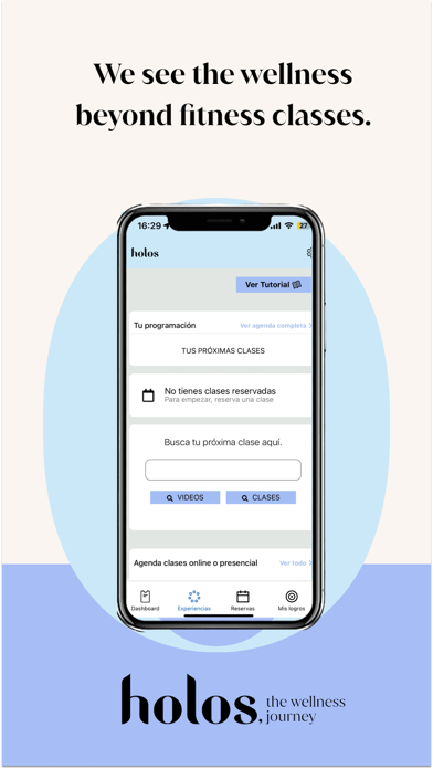 Holos, your wellness journey screenshot 1