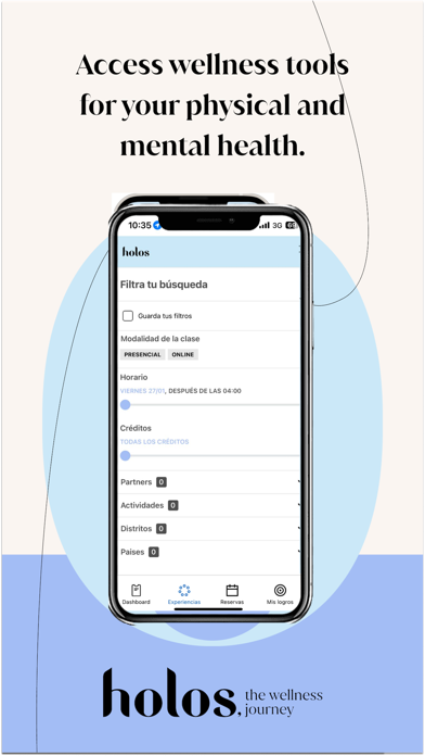 Holos, your wellness journey screenshot 4