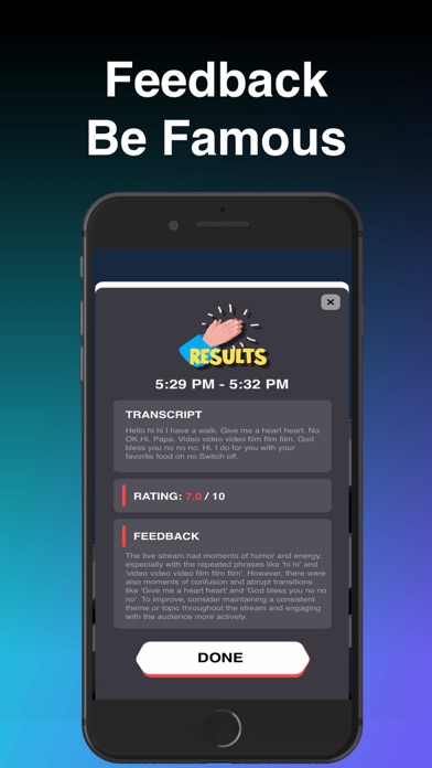 HoloStar: AI Fans Live Stream screenshot 1