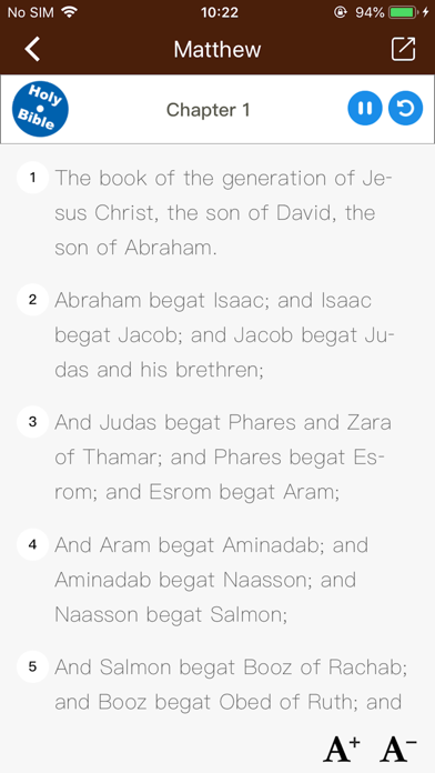HOLY BIBLE - The Living Bible screenshot 3