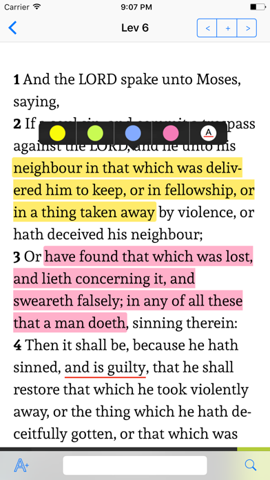 HolyBible K.J.V screenshot 4