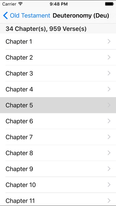 HolyBible K.J.V screenshot 2