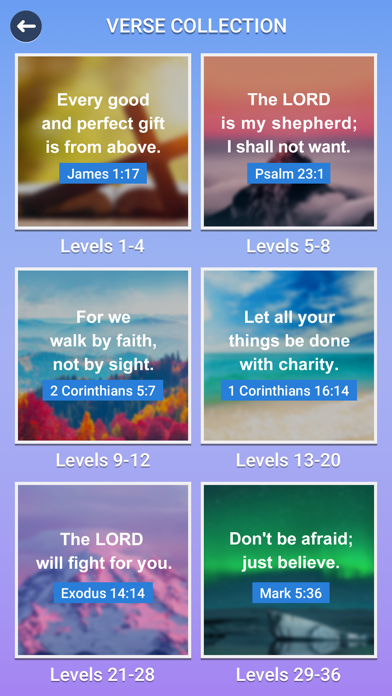 Holyscapes - Bible Word Game screenshot 1
