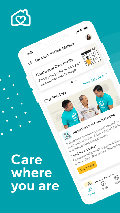 Homage - Care Where You Are screenshot 7