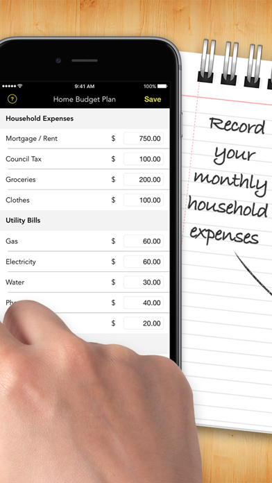 Home Budget Plan screenshot 2