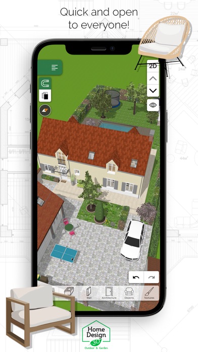 Home Design 3D Outdoor&Garden screenshot 4