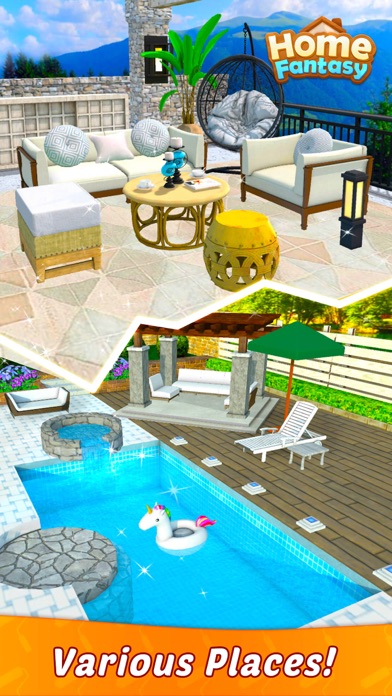 Home Fantasy: Home Design Game screenshot 2