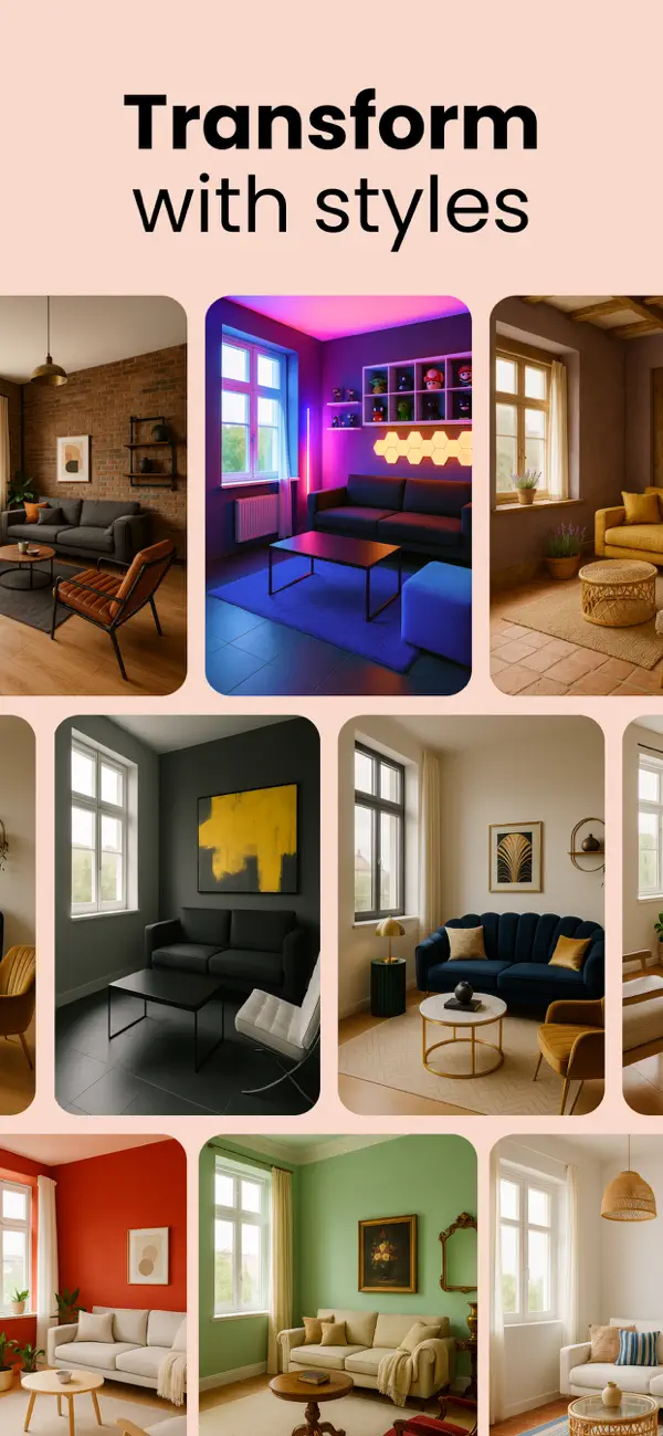 Home Interior Decor: AI Design screenshot 5