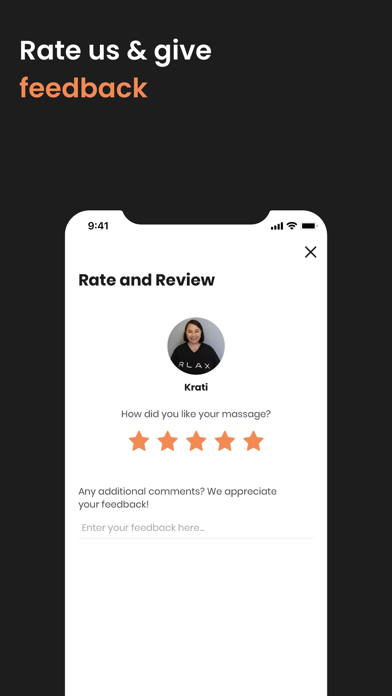 Home Massage & Wellness - RLAX screenshot 2