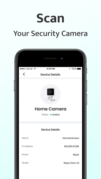 Home Security Camera Scanner screenshot 3