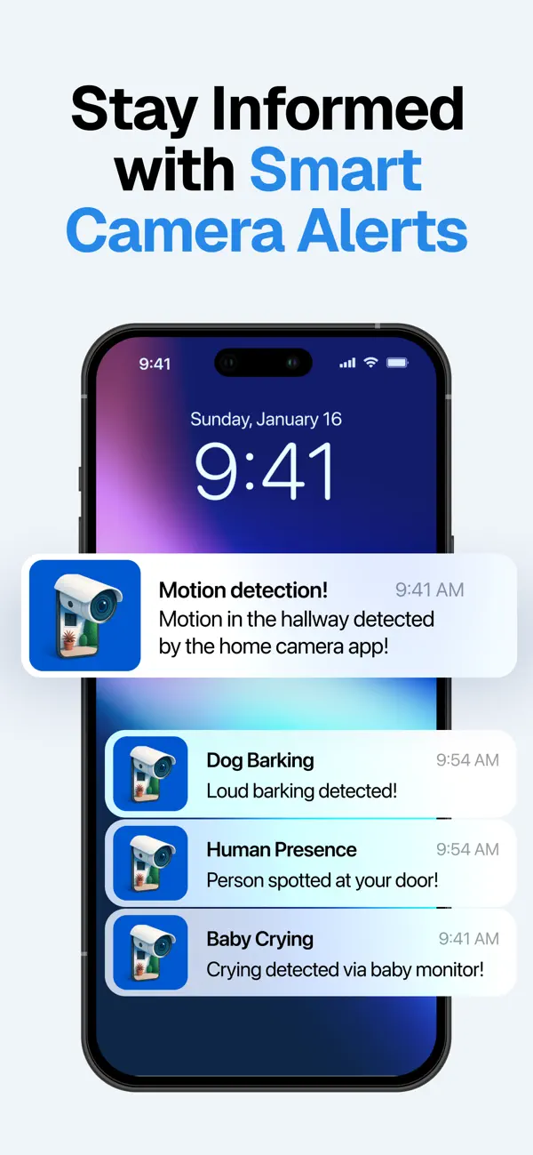 Home Security Camera - Visory screenshot 1
