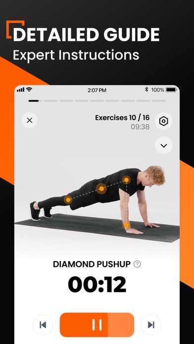 Home Workout for Men screenshot 4