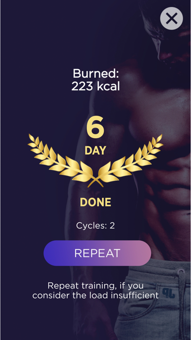 Home Workout no Equipment :Men screenshot 2