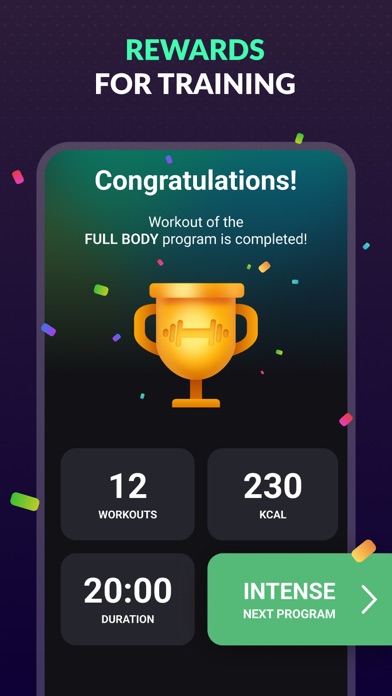 Home Workout Programs: FitHack screenshot 2