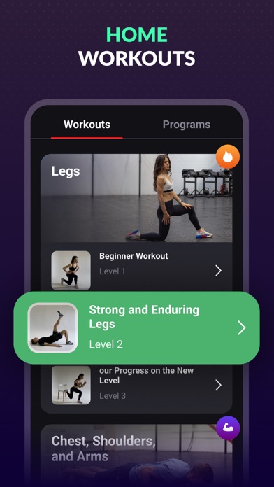 Home Workout Programs: FitHack screenshot 5