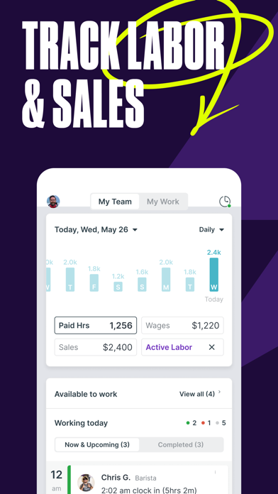 Homebase: Scheduling & Payroll screenshot 2