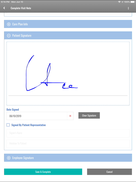 HomecareGPS Mobile screenshot 5