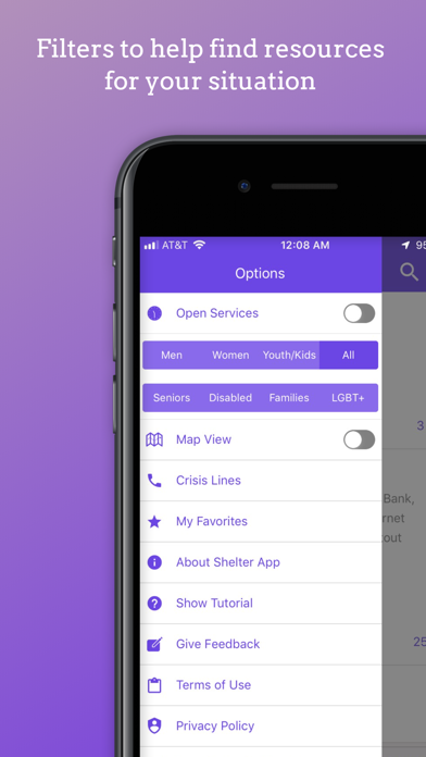 Homeless Resources-Shelter App screenshot 2