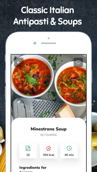 Homemade Italian Recipes screenshot 2