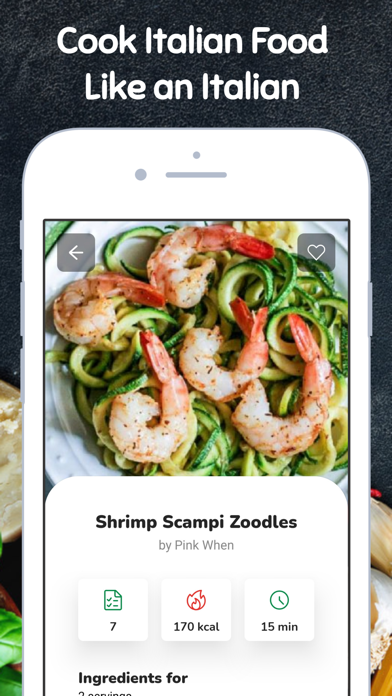 Homemade Italian Recipes screenshot 3