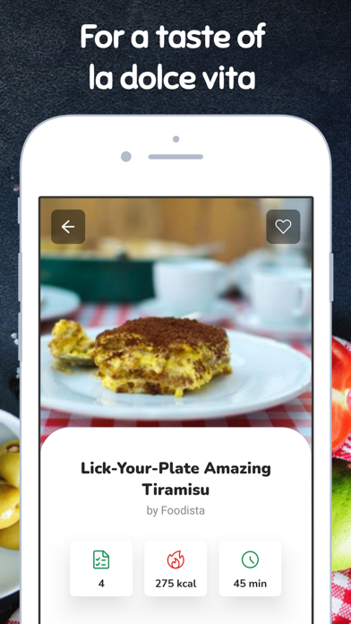 Homemade Italian Recipes screenshot 1