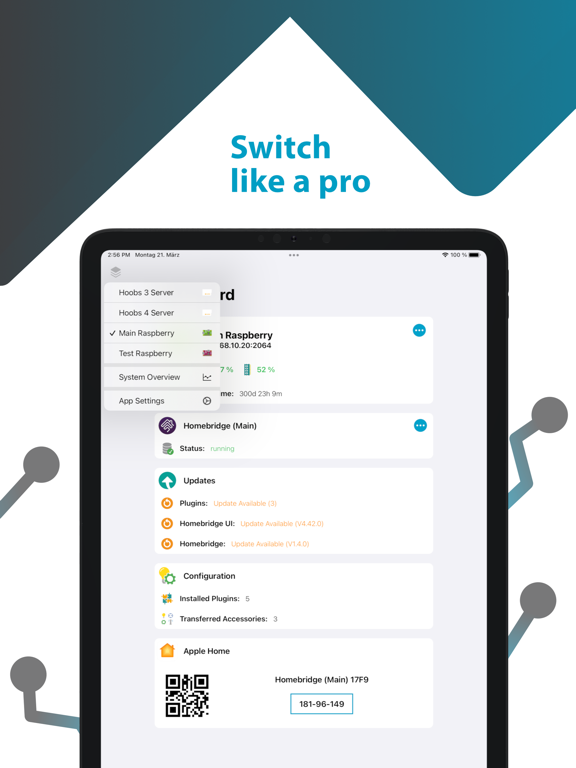 Homemanager for Homebridge screenshot 2