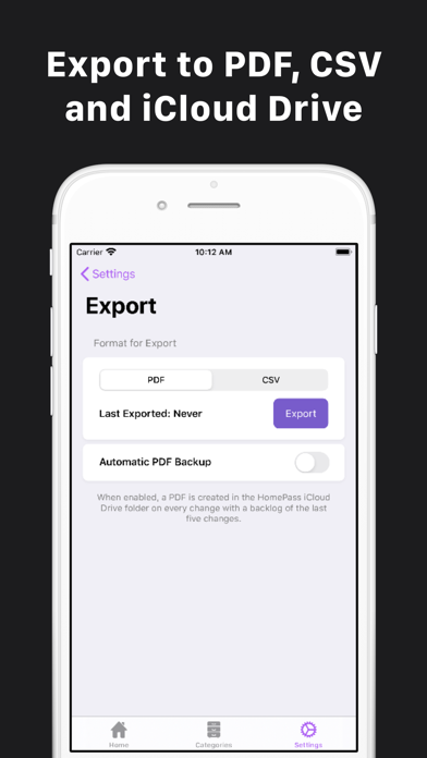 HomePass for HomeKit & Matter screenshot 1