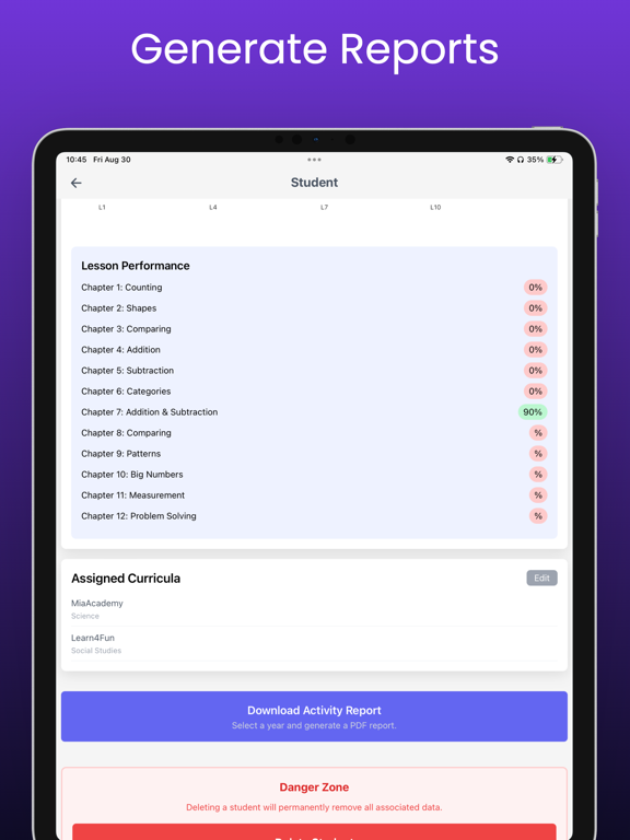 Homeschool Planner AI: Uschool screenshot 3