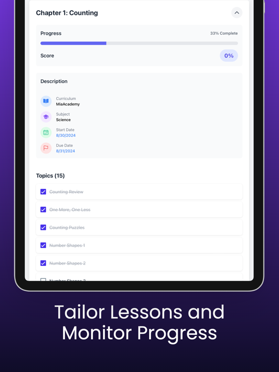 Homeschool Planner AI: Uschool screenshot 1