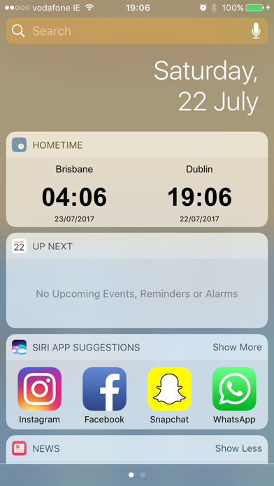 HomeTime screenshot 1