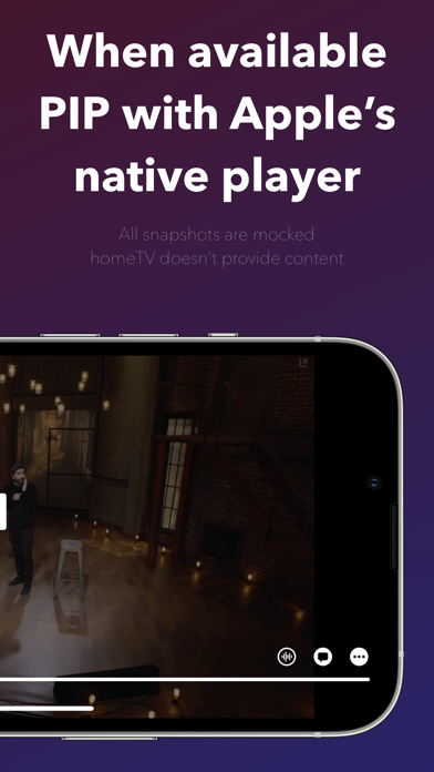 homeTV IPTV Player screenshot 1