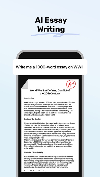Homework AI - Math & Essay App screenshot 3